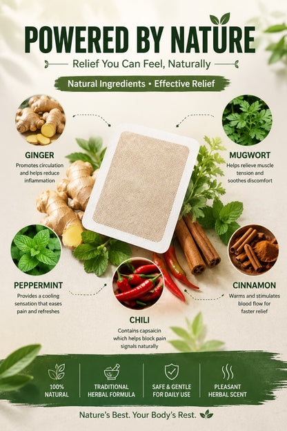 Natural Herbal Patch Made In JaPan
