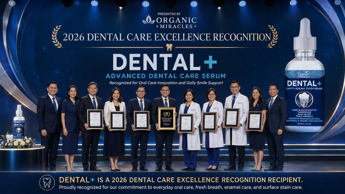 Organic Miracles DENTAL+ Advanced Oral Care Serum