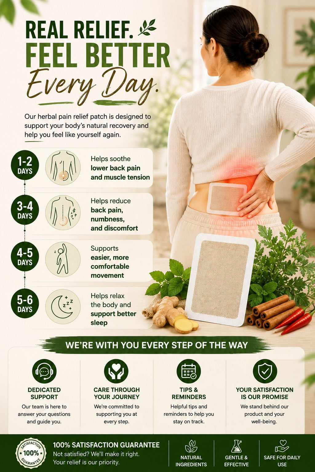 Natural Herbal Patch Made In JaPan